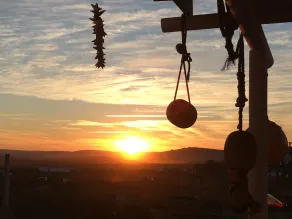 Farr Out Guest House - Ausblick vom Zimmer