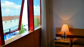 Hotel Mirador de Llerena - Utsikt fra rommet