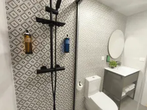 Apartamentos Plaza Costa Calatayud - Badeværelse
