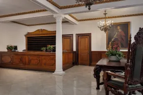 Le Richelieu Hotel in the French Quarter - Rezeption