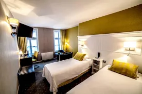 Hôtel Les Hauts de Montreuil-sur-Mer - Chambre