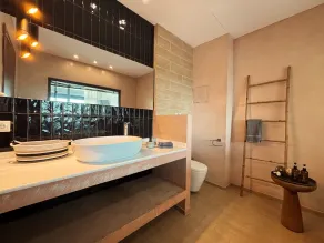 Superior 3-Bedroom Villa Cassiope with Private Pool and Breathtaking Sea Views - Bad