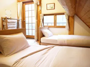 Canadian Loghouse Inn AzuminoYujin - Chambre