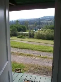 Valley View Motel - Ausblick vom Zimmer