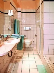City Apartment Hotel Hamburg - Bagno