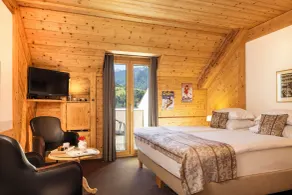 Résidence le Sapin & Bains de la Gruyère - Chambre