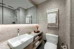 base-Beijing Sanlitun Serviced Apartment - Badeværelse