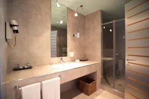Albergo Cantine Ascheri - Badezimmer