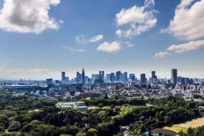 Hotel New Otani Tokyo Garden Tower - View from room