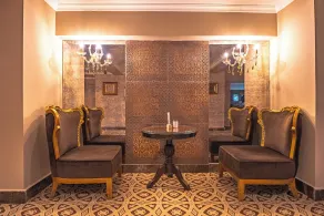 Grand Yazıcı Uludağ - Siddeområde i lobbyen