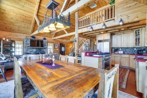 On 242 Acres! Luxury Pocono Retreat w/ Pond - Interior