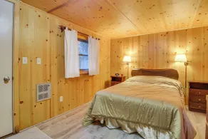 Cozy Thompson Lake Cabin w/ Boat Dock & Launch - Interior