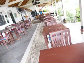 Waenis Sunset View Hotel and Restaurant, Amed, Bali - Restaurant