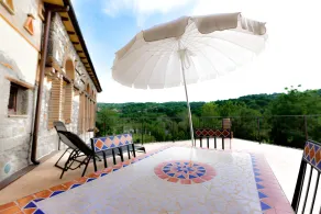 Agriturismo Bio Castello delle Fornaci - Summer Jacuzzi - Utsikt fra rommet