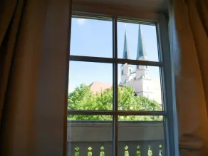 Stadthaus Valentin - Vista do quarto