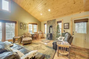 Benoit Lake Escape! Luxe Northwoods Cabin - Interiør