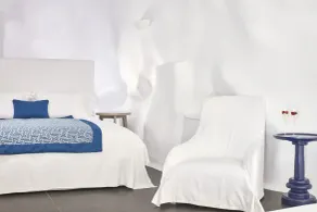 Katikies Chromata Santorini - The Leading Hotels of the World - Chambre