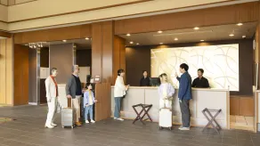 Ooedo Onsen Monogatari Premium Seiunkaku - Reception