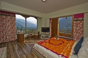 Snow Flakes Resort And Spa Centrally Heated Luxury Resort - Chambre