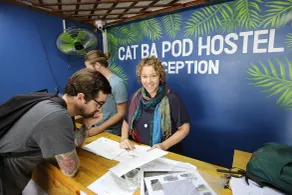 The Little Leaf Hostel & Rooftop Bar - Réception