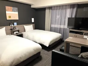 Hotel Route Inn Takamatsu Yashima - Chambre