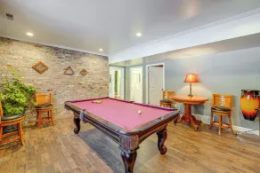 Pool Table + Private Porch: Peaceful Apt in Belle - Interior