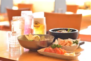 Capsule&Spa Grand Sauna Shinsaibashi - Restaurante