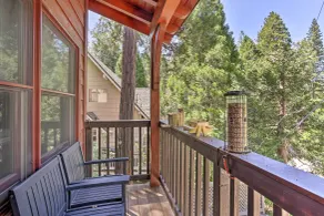 Steps to Lake: Cabin w/ Deck in Lake Arrowhead - Interior