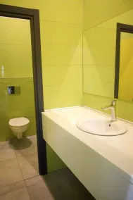 Green Cube Capsule Hostel - Bagno