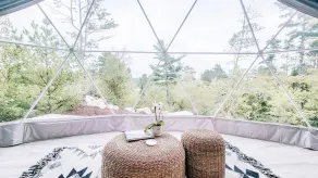 Nalu Retreat Glamping Domes - Vue de la chambre