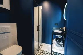 Hotel SaintChristophe Houdan - Badeværelse