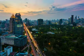 SO/ Bangkok - Vue de la chambre
