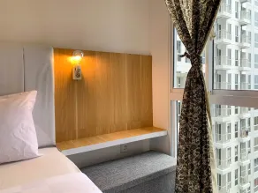 Restful And Cozy Studio Tokyo Riverside Pik 2 Apartment - Chambre
