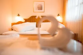 Quarto duplo com chuveiro, WC - Schütterbad, Landhotel - Quarto