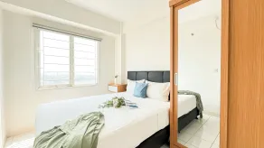 Minimalist 2Br Apartment At Podomoro Golf View - Room