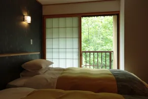 Kinseikan Seseragi - Vue de la chambre