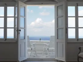 The Palm Rock, Finikia Santorini - Chambre
