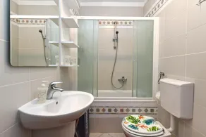 Charming apartment with balcony and pool - Bagno