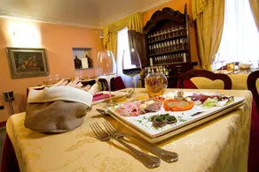 Hotel Palazzo Di Mezzo - Restaurang