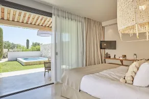 La Bastide St Georges - Vue de la chambre