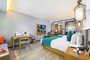 Mehood Lestie International Hotel Nancun Wanbo Metro Station Branch - Habitación