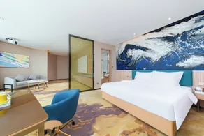 Trendy Romantic Hotel Science City Metro Station Branch - Free Deliver Service to Guangzhou Baiyun International Airport & Free Deliver Service to Canton Fair Complex During Canton Fair Period - Vue de la chambre