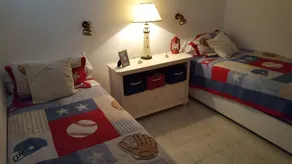 Apartment on the First Line of the Beach of Las Burras With sea Views - Chambre