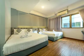 De Lavender Bangkok Hotel - Vue de la chambre