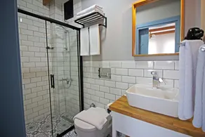 Bozcaada Teras Otel - Banheiro