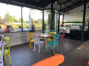 Morocco Blue cafe by Chilong River Farm Resort - Restaurant