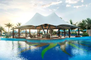 Le Meridien Al Aqah Beach Resort - Piscina