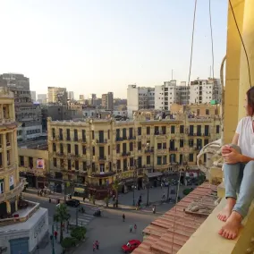 Grand Talat Harb Plaza Hotel - Vista do quarto