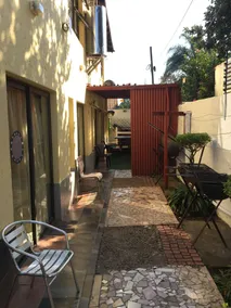 Sgegede Guest House - Ausblick vom Zimmer