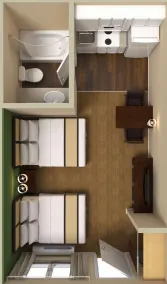 Extended Stay America Suites - Cincinnati - Springdale - I-275 - Habitación